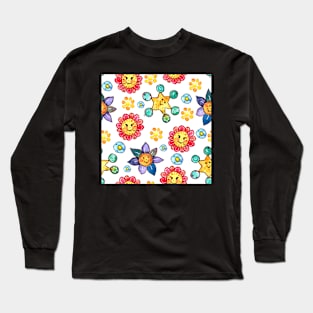 cosmic pattern from an unknown universe Long Sleeve T-Shirt